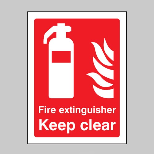 Fire Extinguisher Keep Clear