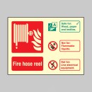 Hose Reel Identification Sign