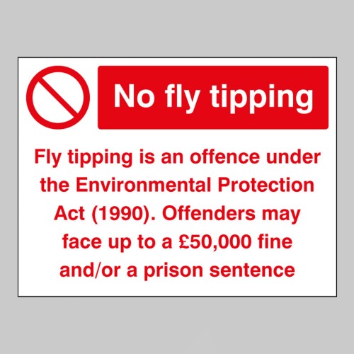No Fly Tipping