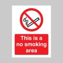 No Smoking Area