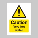 Caution - Very Hot Water