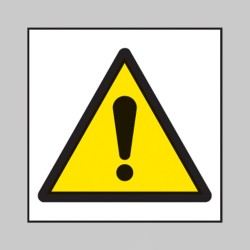 ! - Warning - Exclamation Symbol