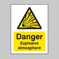 Danger - Explosive Atmosphere BS5499