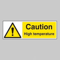 Caution - High Temperature