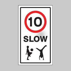 Slow - 10mph - Children - Class R2 Permanent