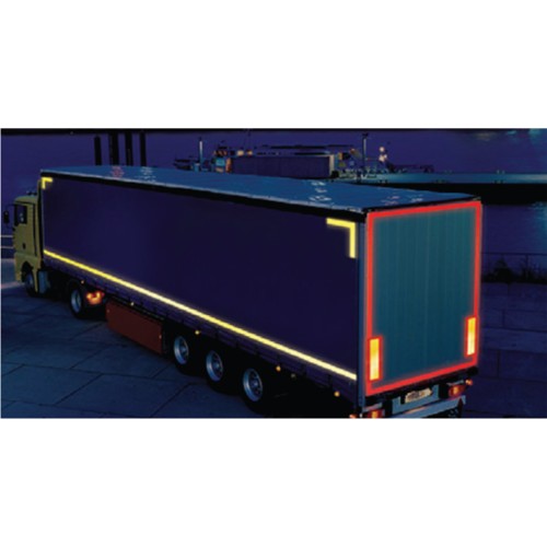 Yellow Lorry Marking Contour Tape