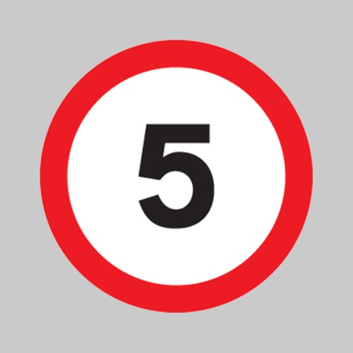 5mph - Class RA1 - Temporary