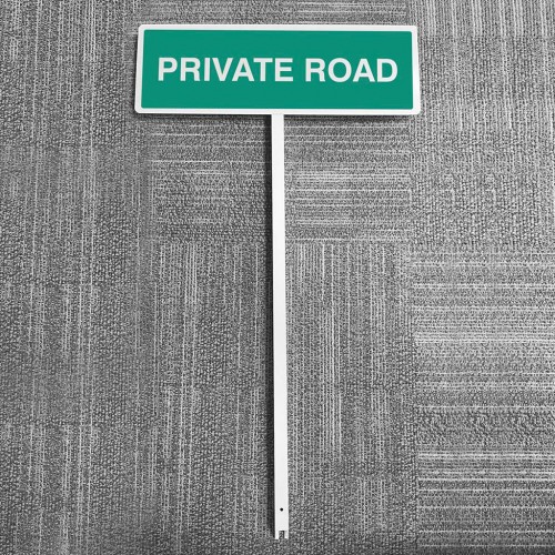 Private Road - Verge Sign