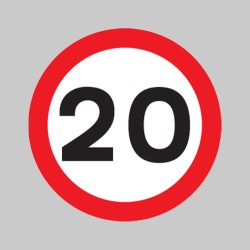 20mph - Class R2 - Permanent