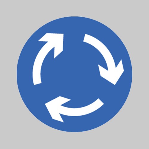 Roundabout Symbol - RA1 and R2