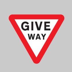 Give Way - Class R2 - Permanent