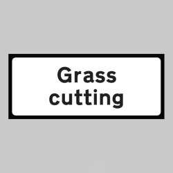 Grass Cutting Supplementary Plate - Class RA1