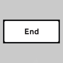 End Supplementary Plate - Class RA1 - Temporary