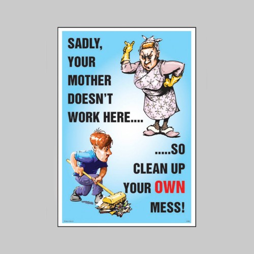 Your Mother Doesn't Work Here - Poster