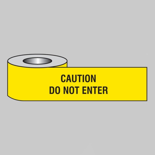 Caution - Do Not Enter - Barrier Tape