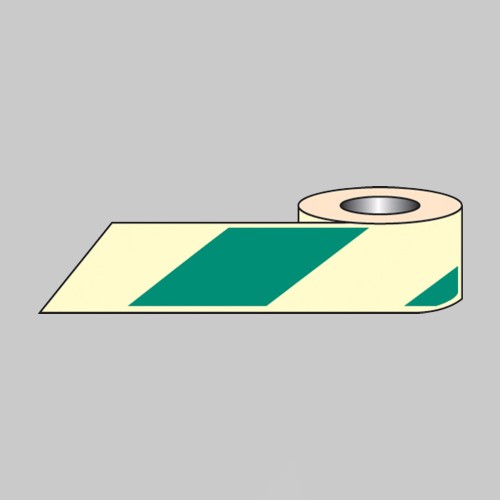 Green / White Photoluminescent Tape (Glow in the Dark)