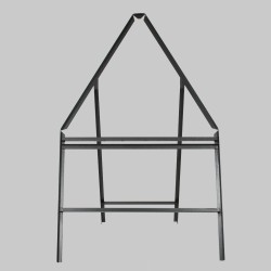 Sign Frame - 750mm Triangle with Supp Plate - 450mm Legs