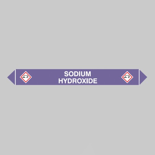 Sodium Hydroxide - Flow Marker (Pack of 5)
