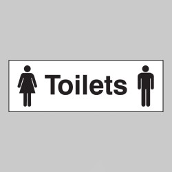 Toilets - Male & Female Symbol