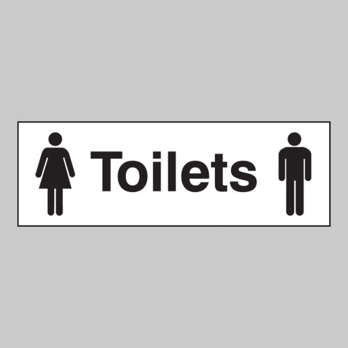 Toilets - Male & Female Symbol