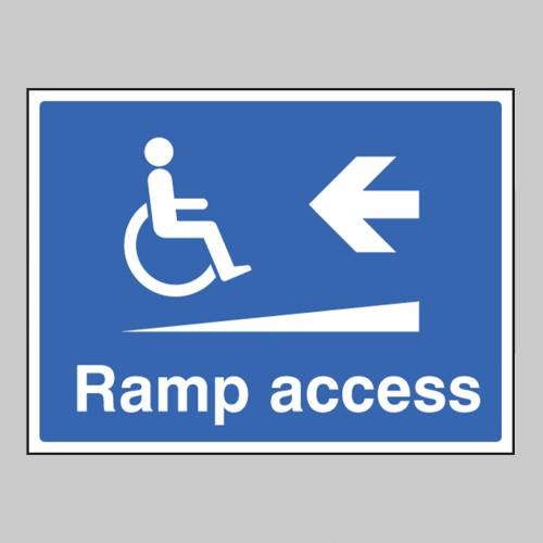 Ramp Access - Arrow Left