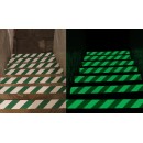 Green / White Photoluminescent Tape (Glow in the Dark)
