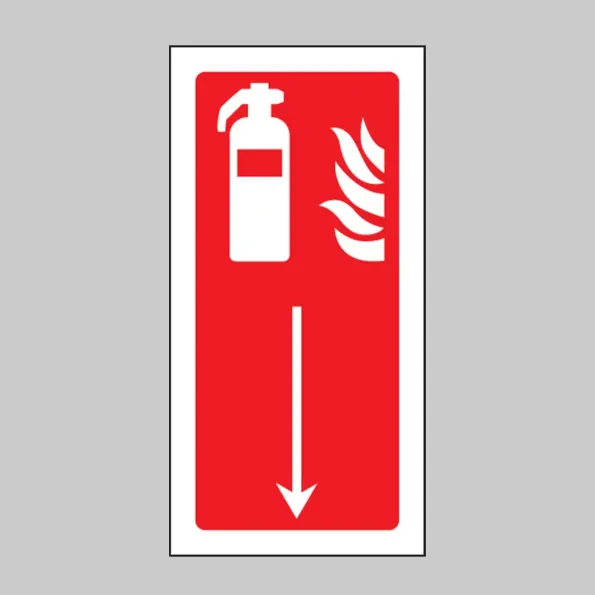 Fire Extinguisher Below
