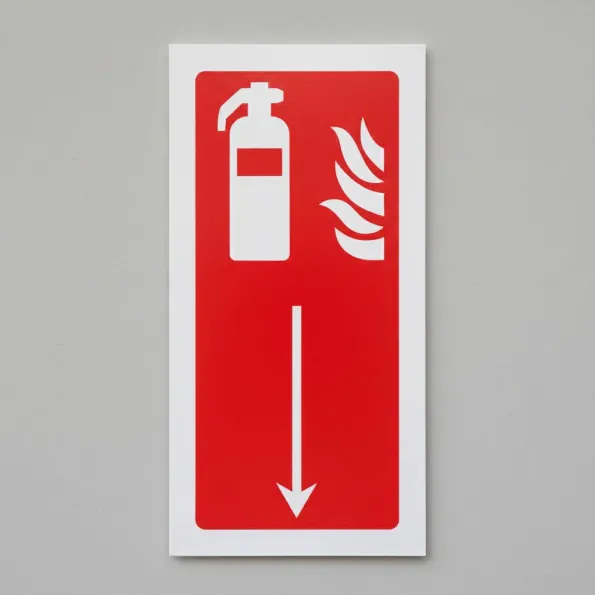 Fire Extinguisher Below