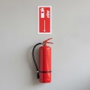 Fire Extinguisher Below
