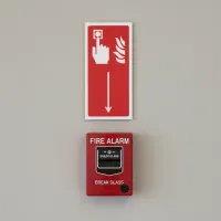 Fire Alarm Call Point Below Fire Alarm Call Point Below