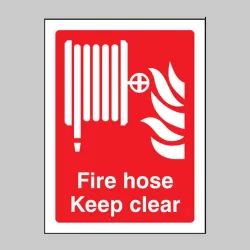 Fire Hose Keep Clear Fire Hose Keep Clear