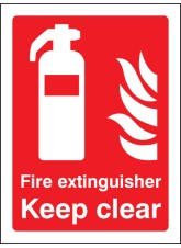 Fire Extinguisher Keep Clear