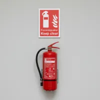 Fire Extinguisher Keep Clear Fire Extinguisher Keep Clear