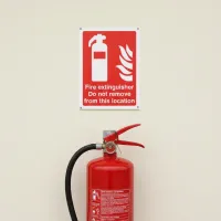 Fire Extinguisher Do Not Remove