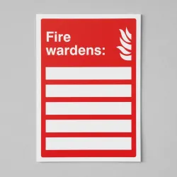 Fire Wardens (Space for 5 People)