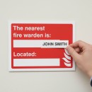 The Nearest Fire Warden Is (Space for Details) The Nearest Fire Warden Is (Space for Details)