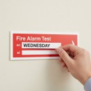 Fire Alarm Test On / At