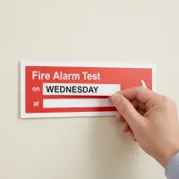 Fire Alarm Test On / At Fire Alarm Test On / At