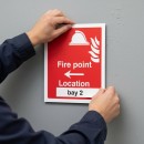 Fire Point Arrow Left Location