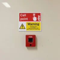 Fire Alarm Warning - Only to be Operated in Emergency
