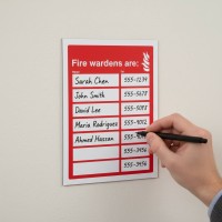 Fire Wardens Are (6 Names and Numbers)