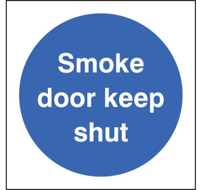 Smoke Door Keep Shut