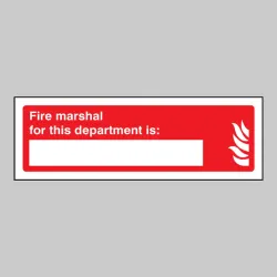 Fire Marshal for this Department Is Fire Marshal for this Department Is