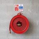 Manual Fire Hose Reel with Instructions for Use