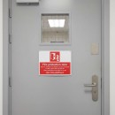 Fire Protection Door - Do Not Obstruct