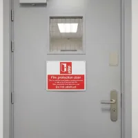 Fire Protection Door - Do Not Obstruct Fire Protection Door - Do Not Obstruct