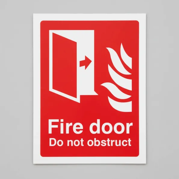 Fire Door - Do Not Obstruct