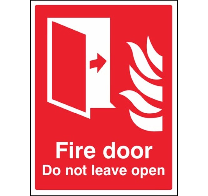 Fire Door Do Not Leave Open