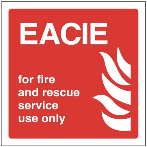 EACIE For Fire and Rescue Service Use Only