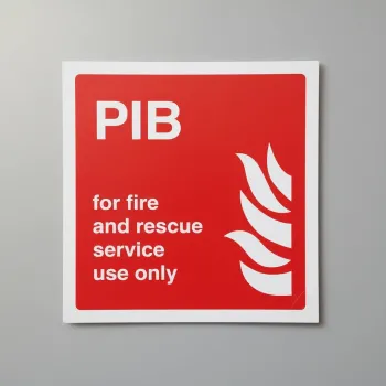 PIB For Fire and Rescue Service Use Only